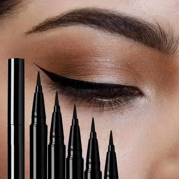 5 Piece Liquid Eyeliner Pen Set Waterproof Quick Dry Makeup