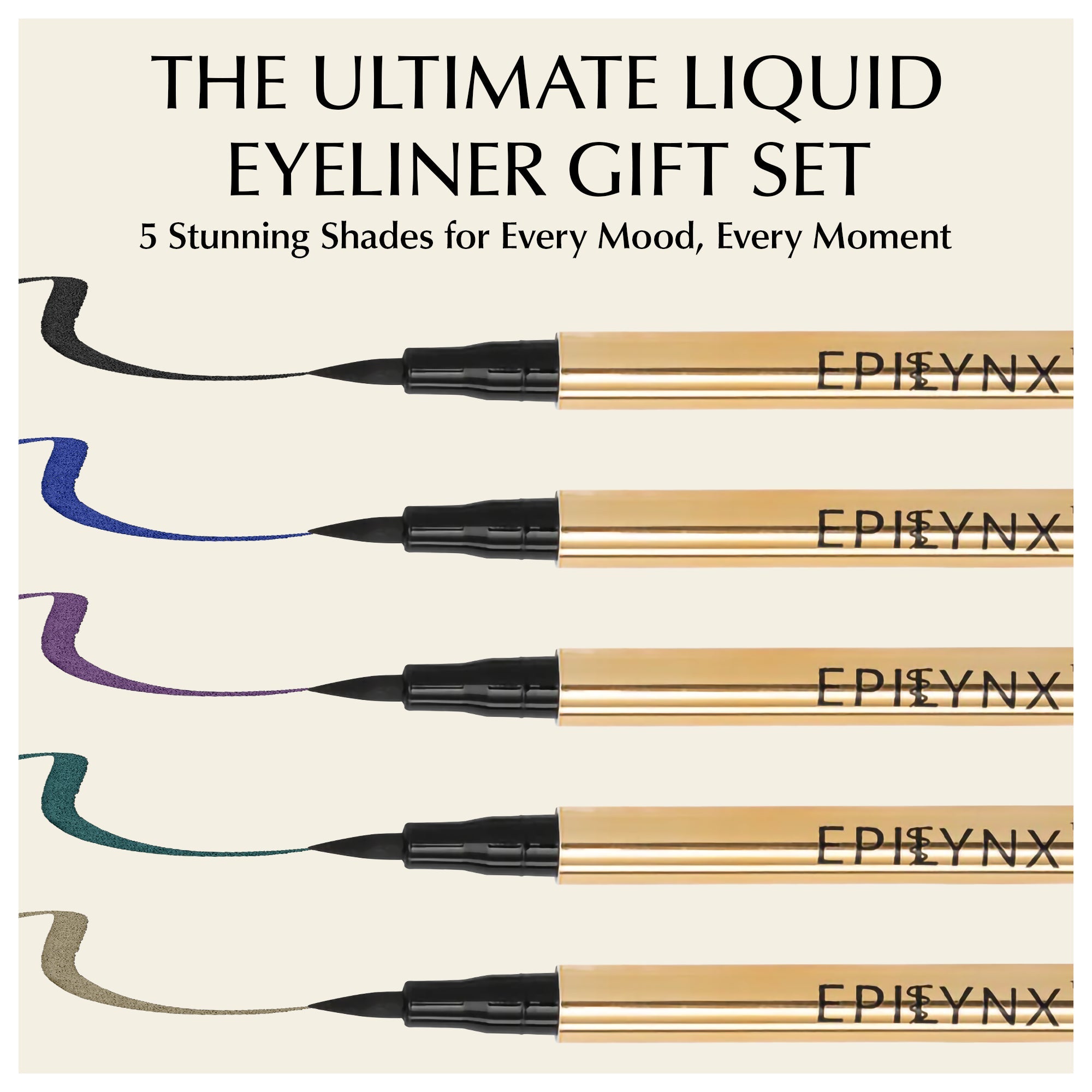 Waterproof Liquid Eyeliner Pen Smudge Proof Vegan Precision Matte