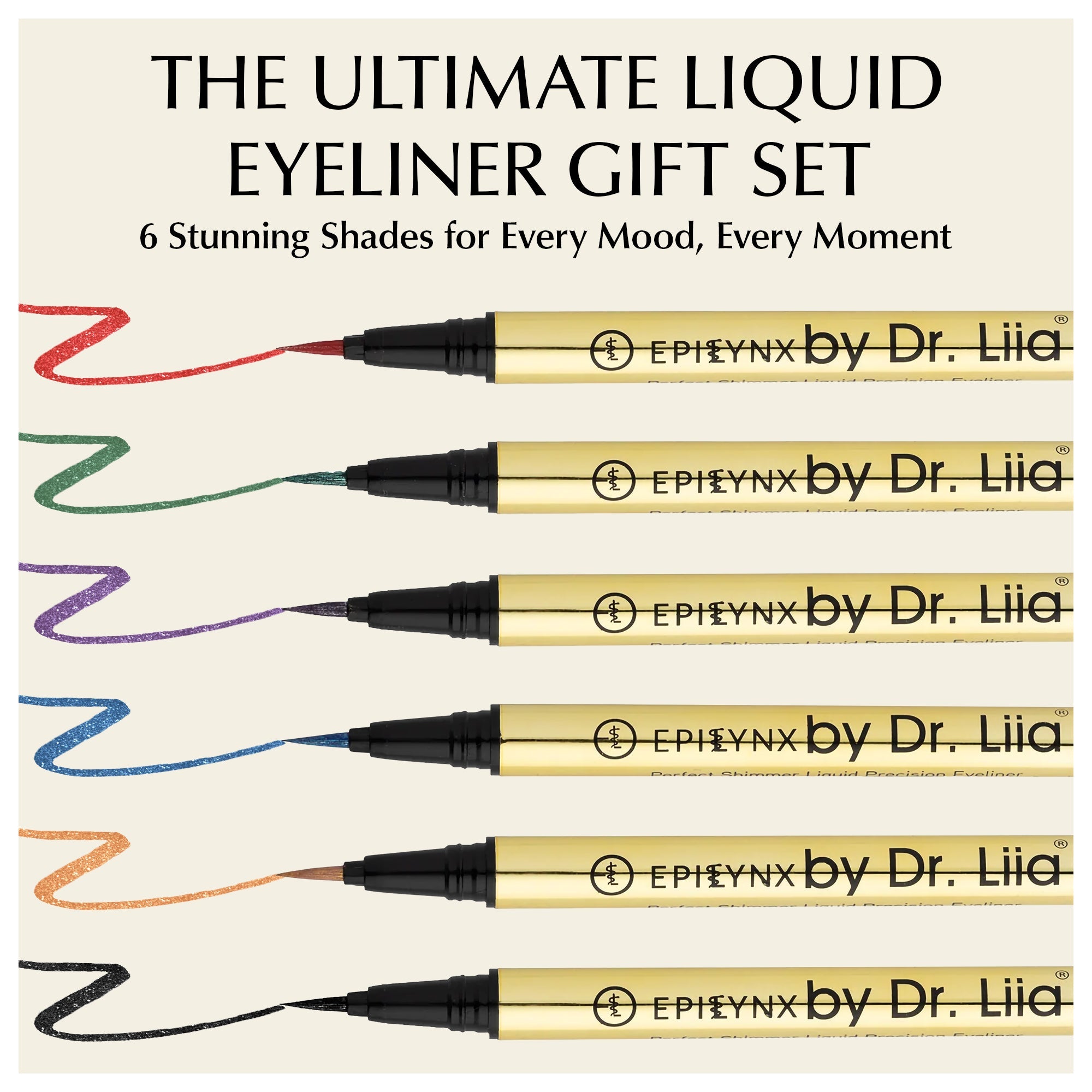 Waterproof Liquid Eyeliner Pen Smudge Proof Vegan Precision Matte