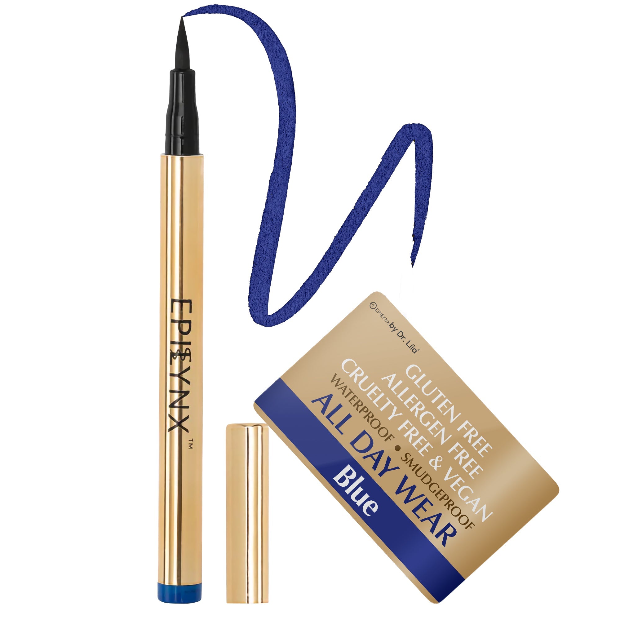 Waterproof Liquid Eyeliner Pen Smudge Proof Vegan Precision Matte
