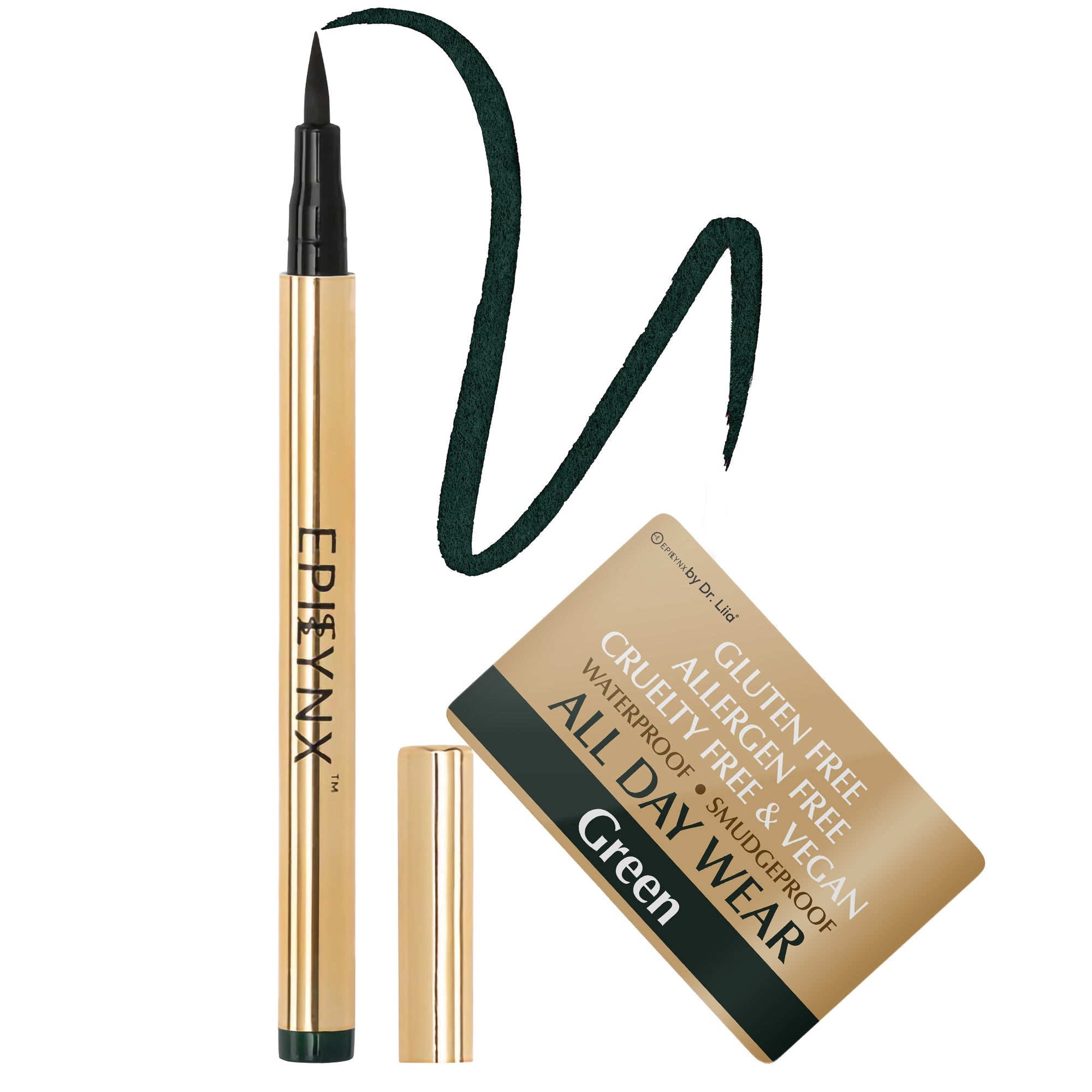 Waterproof Liquid Eyeliner Pen Smudge Proof Vegan Precision Matte