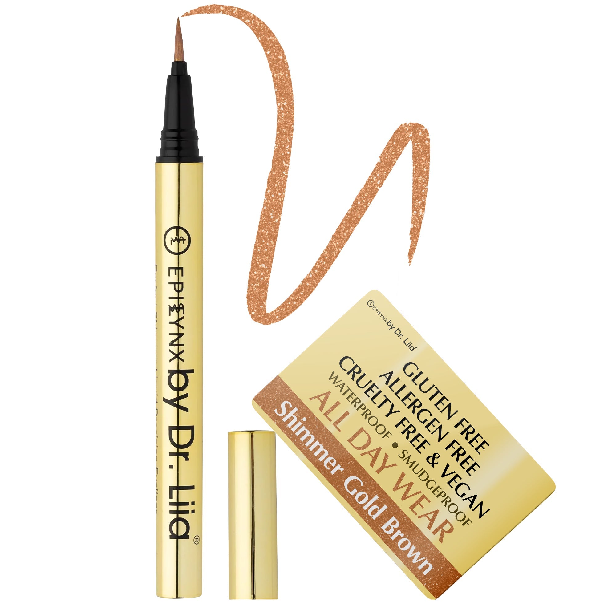 Waterproof Liquid Eyeliner Pen Smudge Proof Vegan Precision Matte