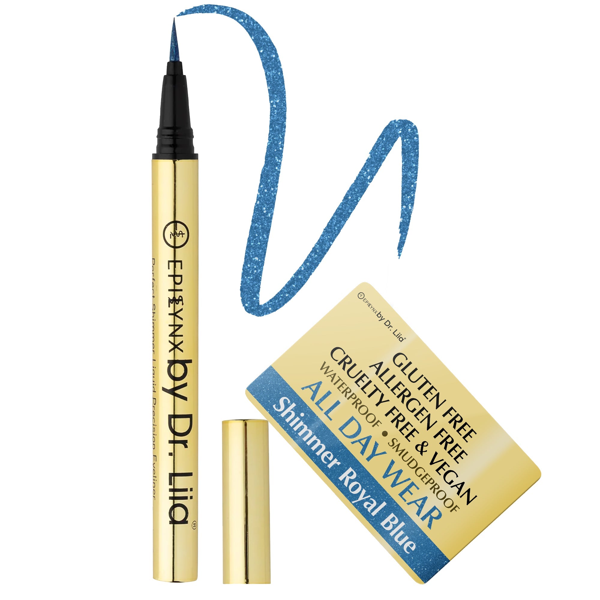 Waterproof Liquid Eyeliner Pen Smudge Proof Vegan Precision Matte