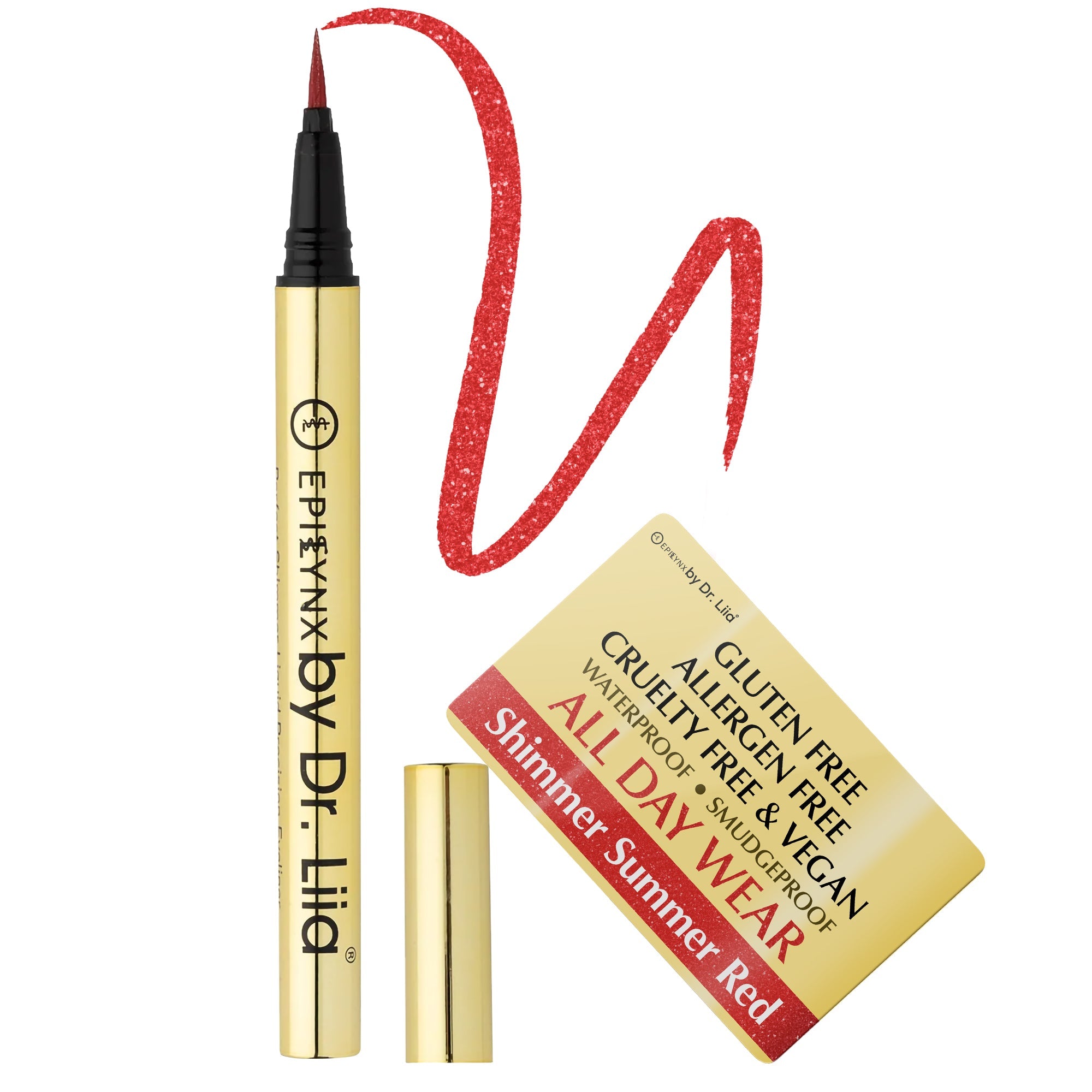 Waterproof Liquid Eyeliner Pen Smudge Proof Vegan Precision Matte