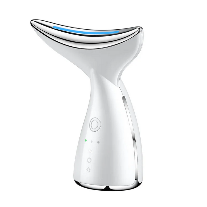 Portable LED Photon Rejuvenation Device 3 Color Anti Aging Tool