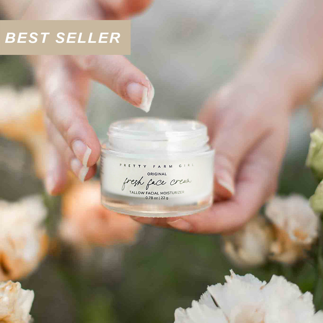 Original Fresh Face Cream Anti-Aging Tallow Facial Moisturizer