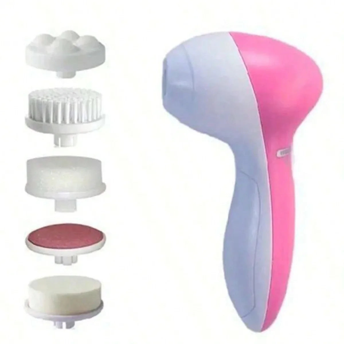 5 in 1 Electric Facial Cleansing Brush Blackhead Remover Tool