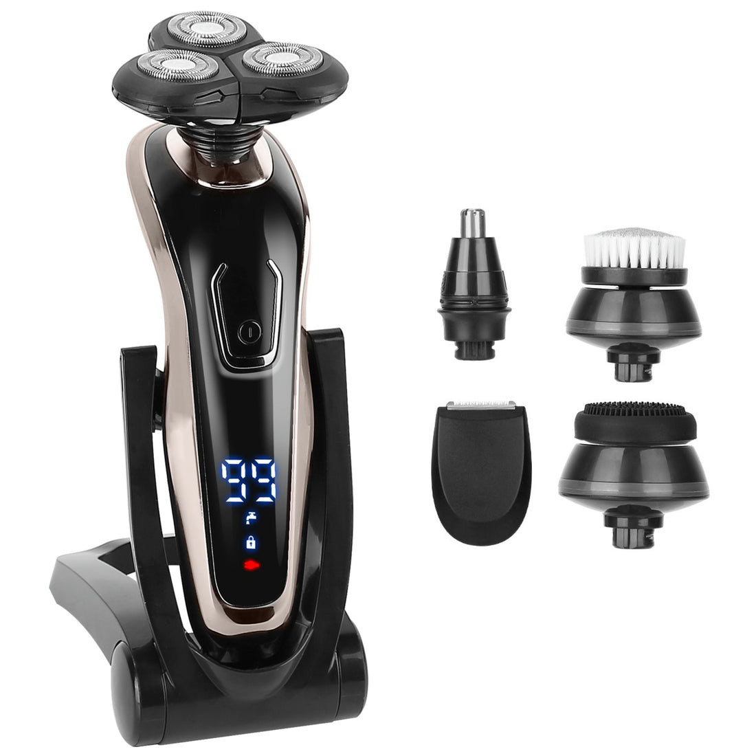 5 in 1 Electric Razor Shaver Waterproof Cordless Grooming Kit