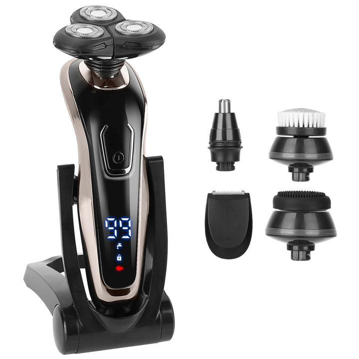 5 in 1 Electric Razor Shaver Waterproof Cordless Grooming Kit